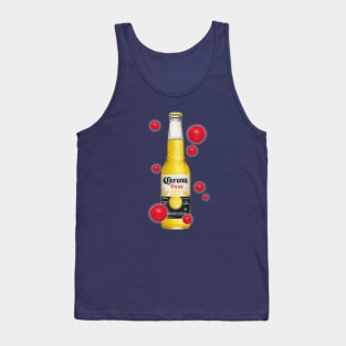 Corona Virus Beer Tank Top